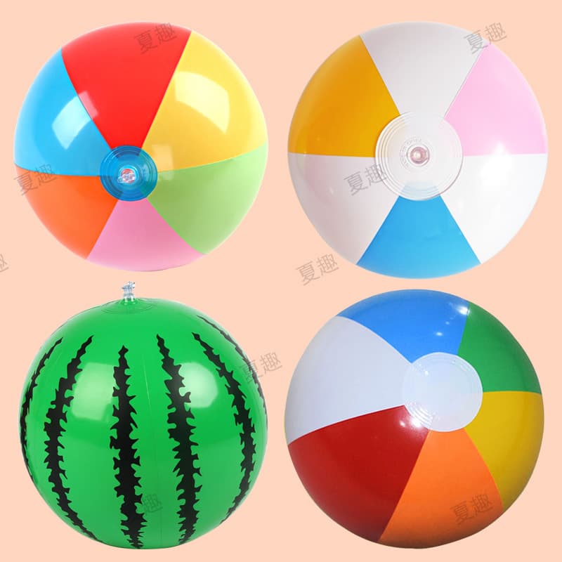 Поставляем цвет ПВХ надувные шесть частей мяч пляжный мяч Пэт мяч надувные игрушки завод прямые продажи