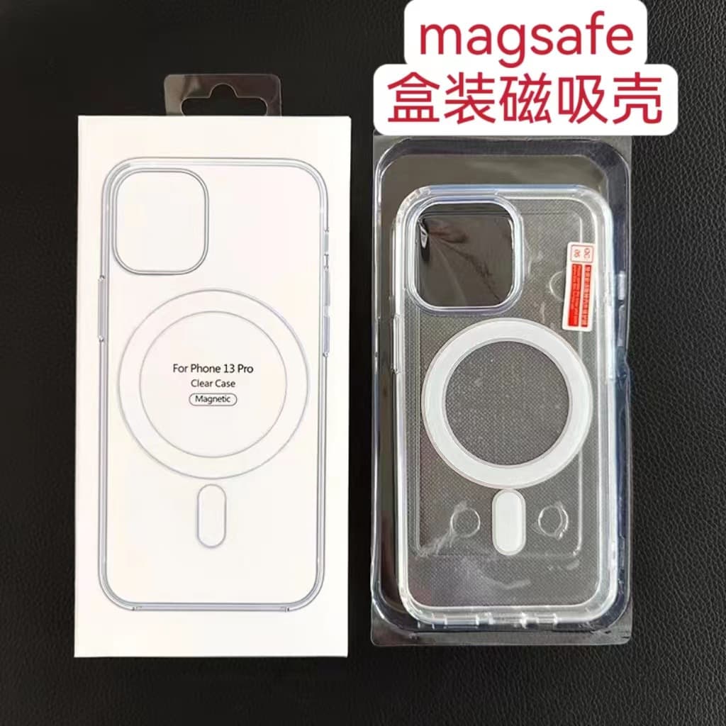 Прозрачная кнопка отключения звука Магнитный Корпус для iphone15pro Яблоко 14/13 Магнитный чехол для телефона…