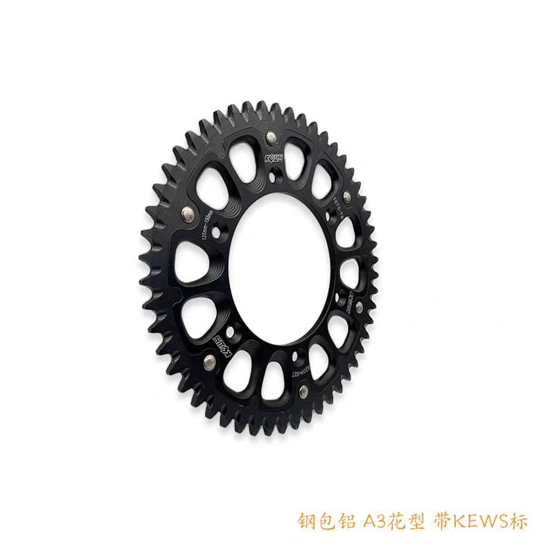 Hengjian KTM K8 Kaiji K16/K18/K23 задняя звездочка из алюминия со стальным покрытием