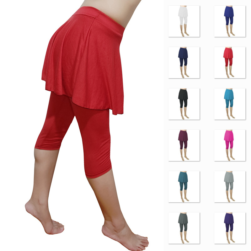 Женские кюлоты 7/8 оптом из Китая — многоцветные, размеры S-XXL