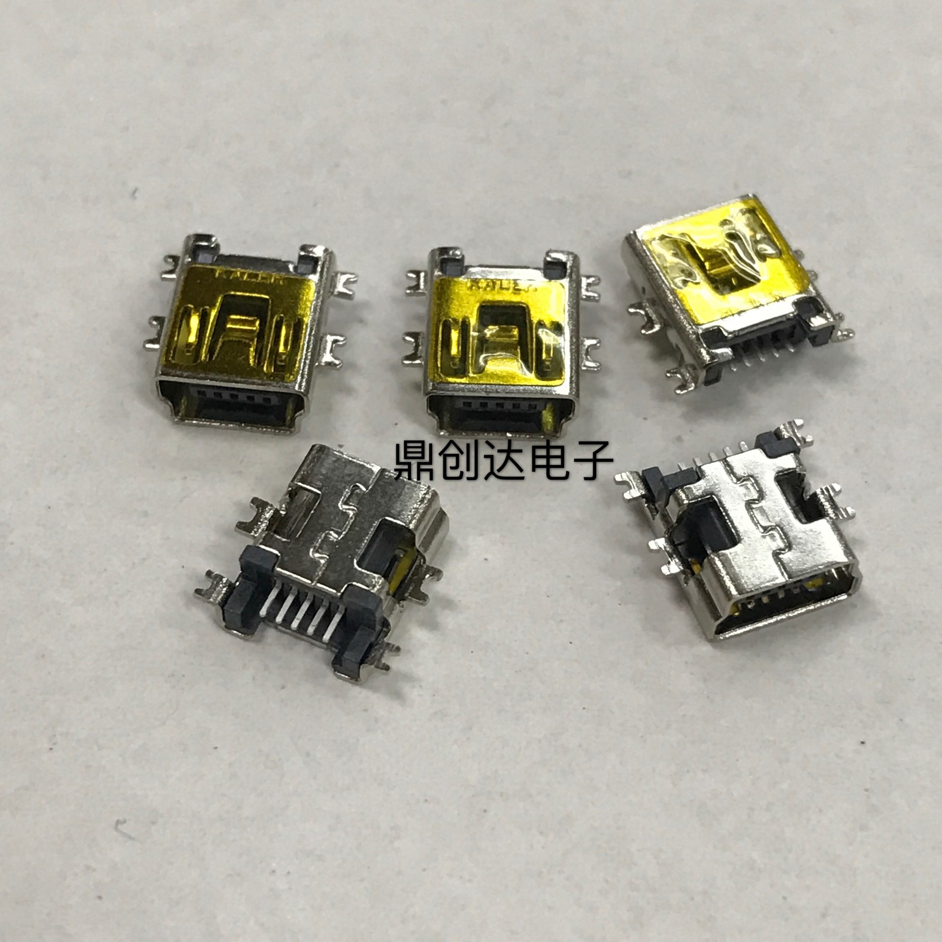 USB разъем AB типа 5P мини, короткий корпус — оптом из Китая