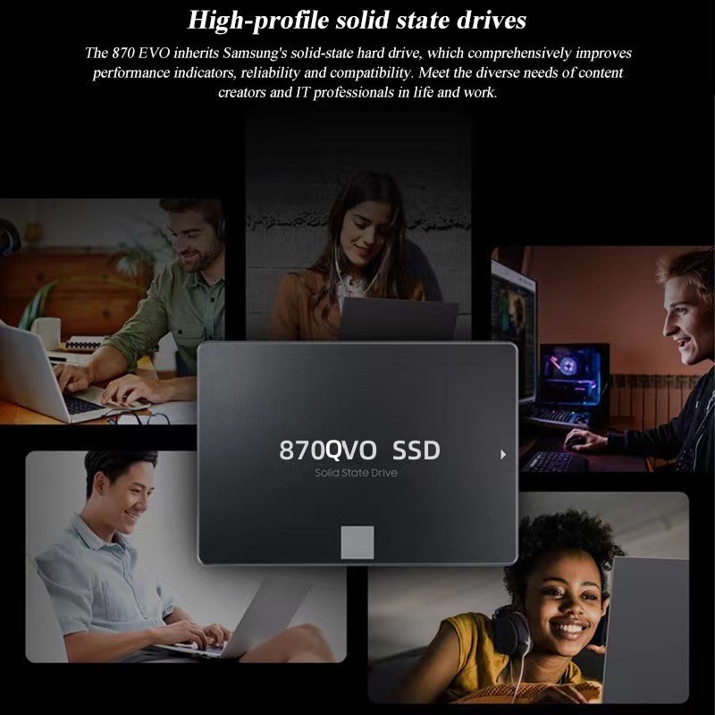 SSD 870 QVO 4TB/2TB/1TB оптом из Китая — SATA 3.0
