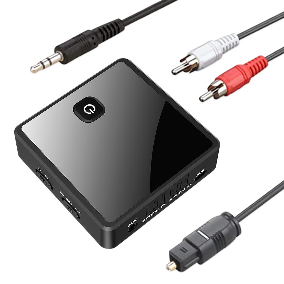 Bluetooth-адаптер оптоволоконный 2-в-1 для ТВ и аудио оптом из Китая