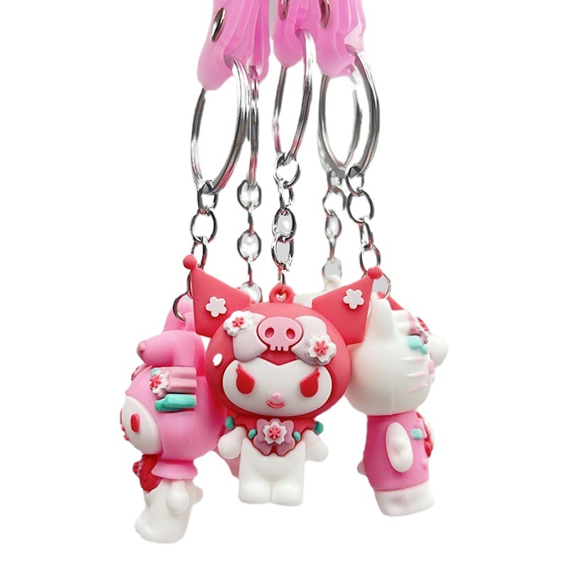 Брелоки Sanrio вишневый цвет оптом из Китая