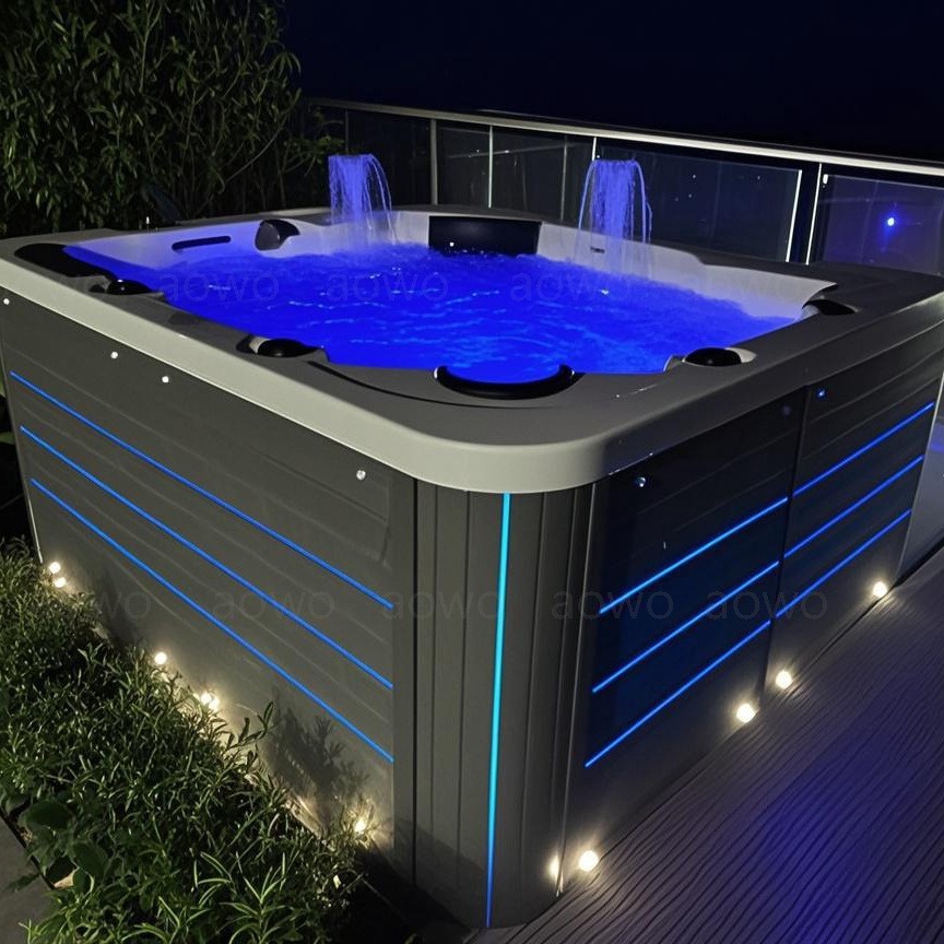 Уличный SPA-бассейн джакузи на 5 человек оптом из Китая