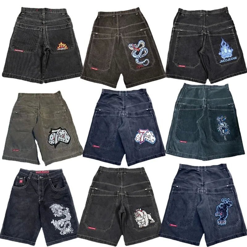 Джинсовые шорты JNCO Y2K оптом из Китая