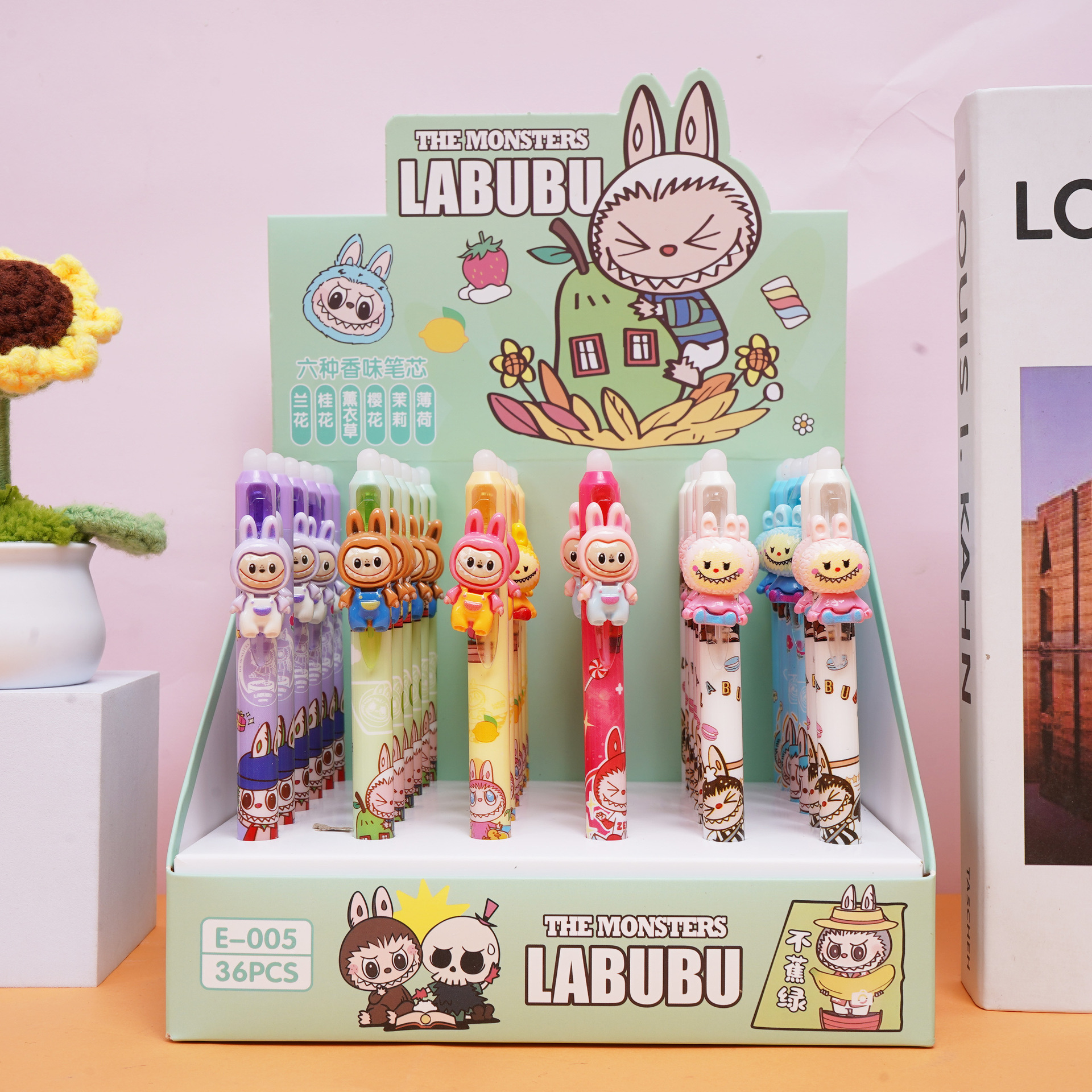 Ручки-наклейки Lubbu E-005 со стираемыми чернилами оптом из Китая