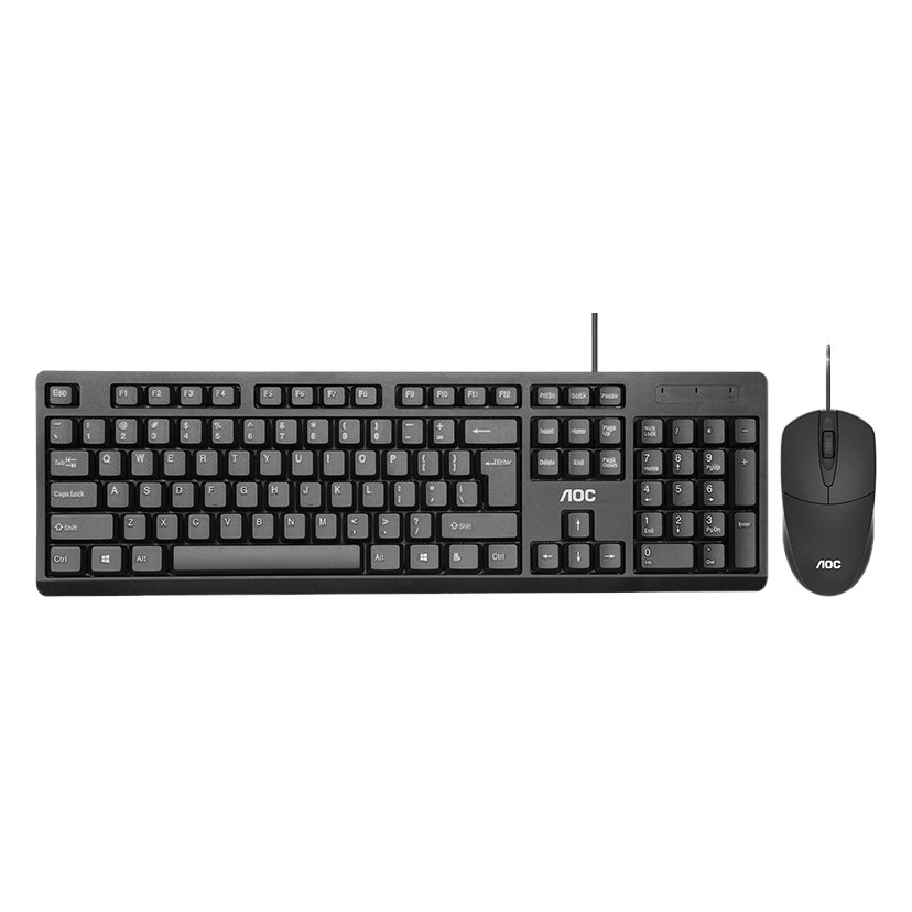 Комплект USB-клавиатуры и мыши AOC KM160 оптом из Китая