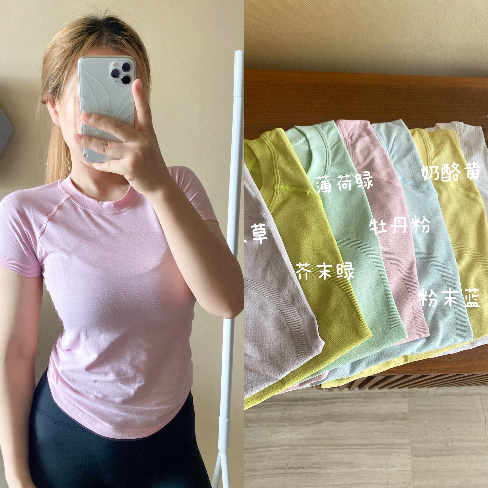 Женская футболка для йоги и фитнеса оптом из Китая