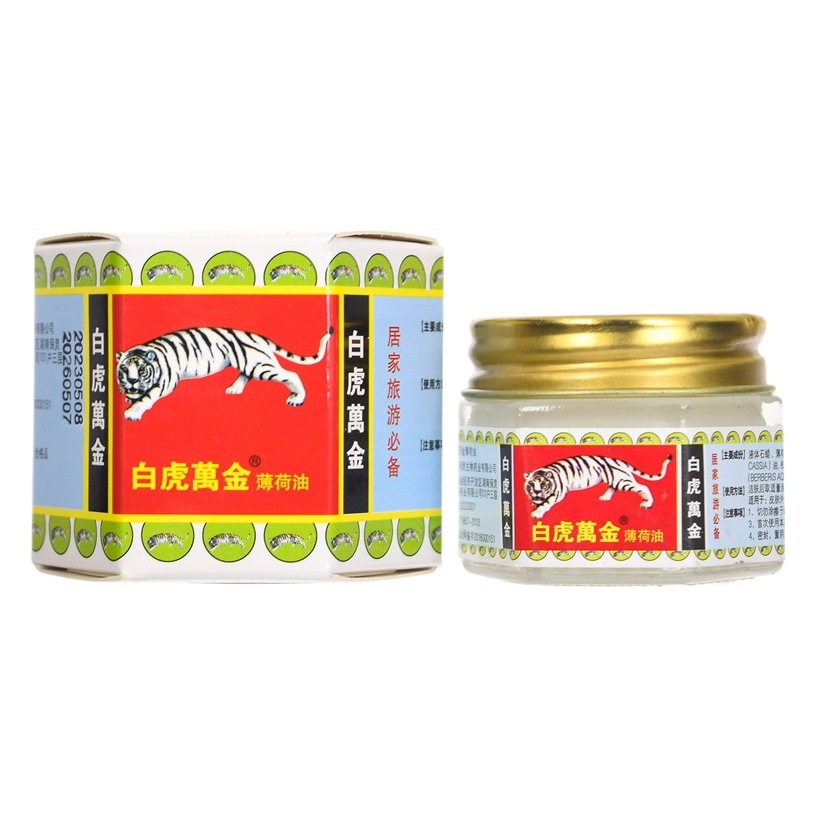 Масло мяты Wanjin белого тигра 15 г оптом из Китая