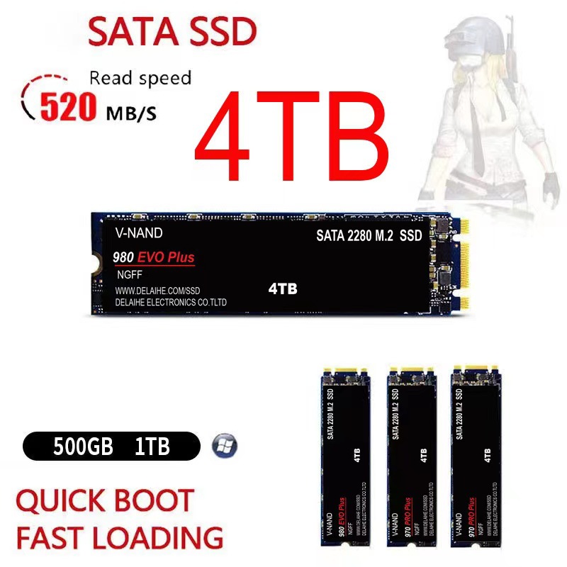 SSD M.2 накопитель 1-4 ТБ оптом из Китая
