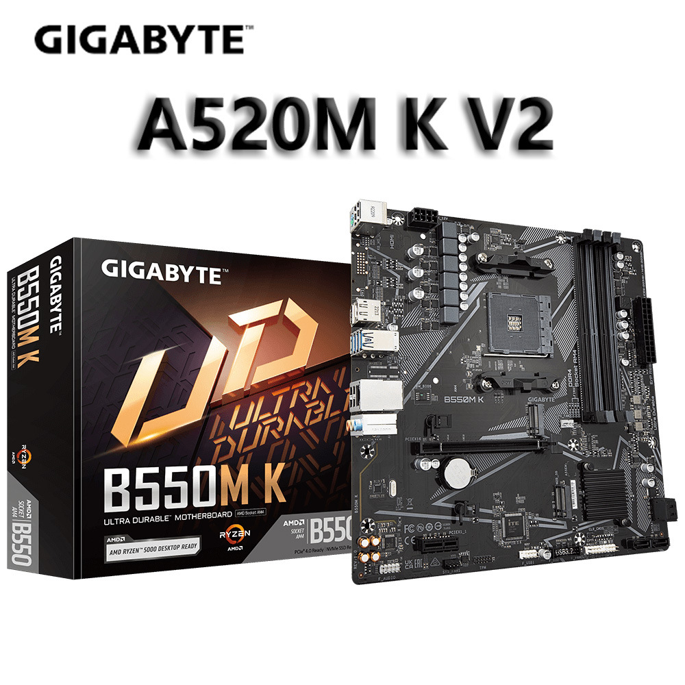 Для AMD GIGABYTE A520MK V2 материнская плата ком оптом из Китая
