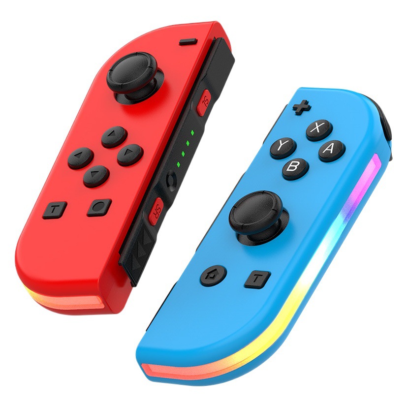 Беспроводные джойконы NS Switch с вибрацией и RGB оптом из Китая