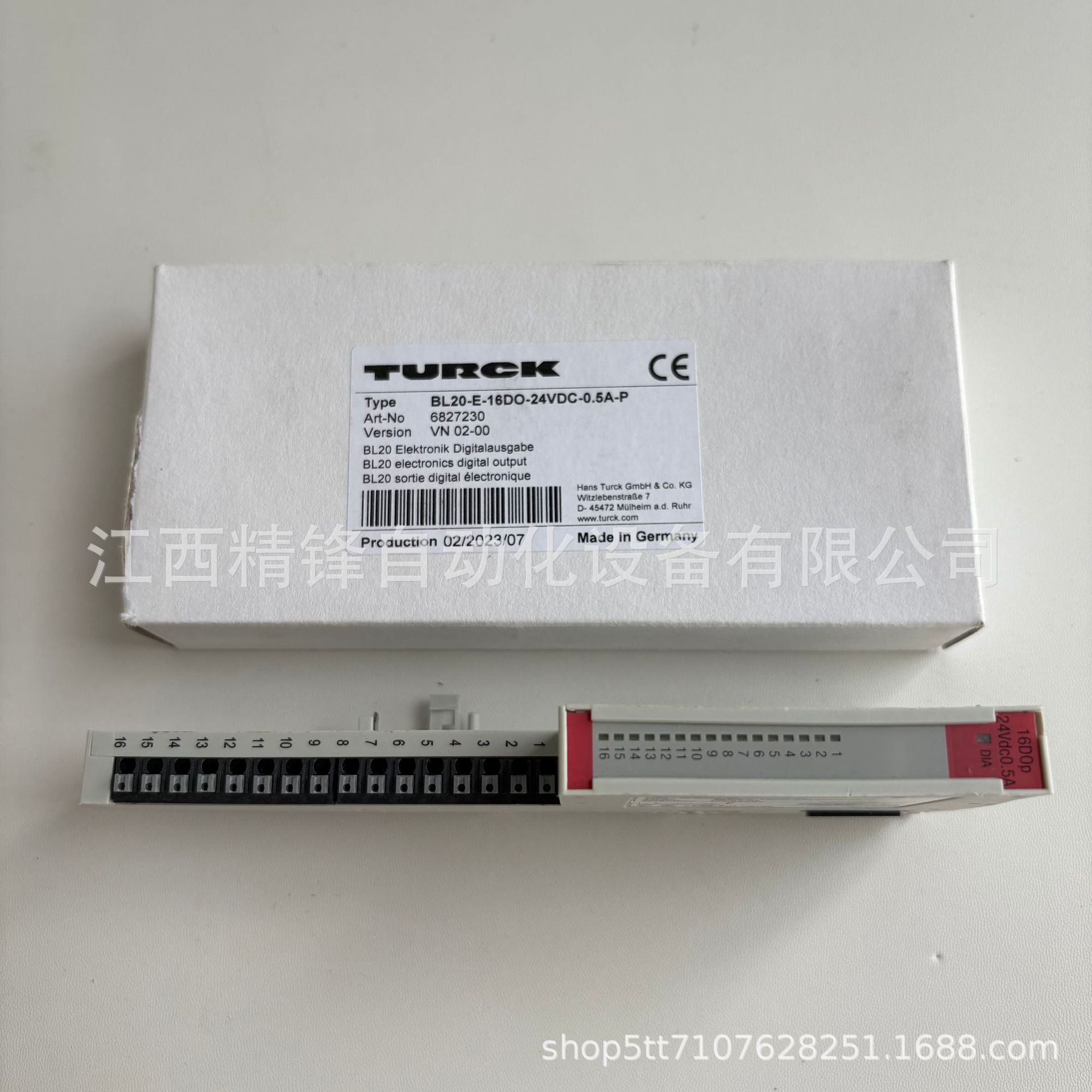 Модуль ПЛК TURCK BL20-E-16DO-24VDC-0.5A-P оптом из Китая