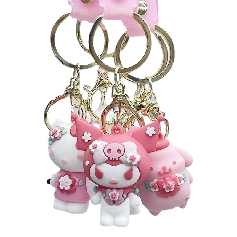 Брелоки Sanrio с вишневым цветом оптом из Китая