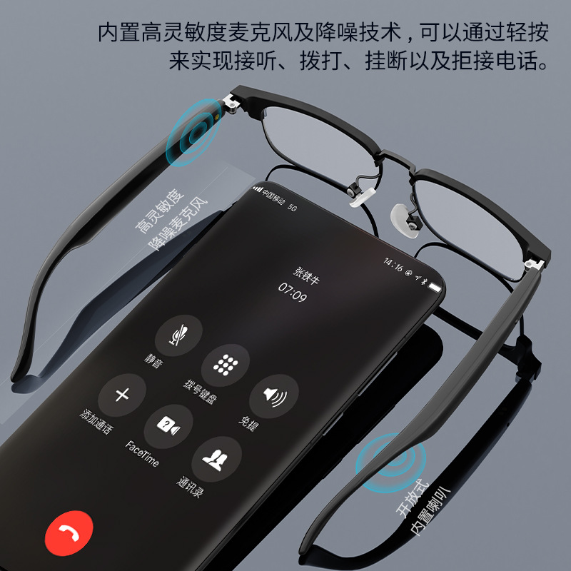 Умные AI-очки с переводчиком и Bluetooth оптом из Китая