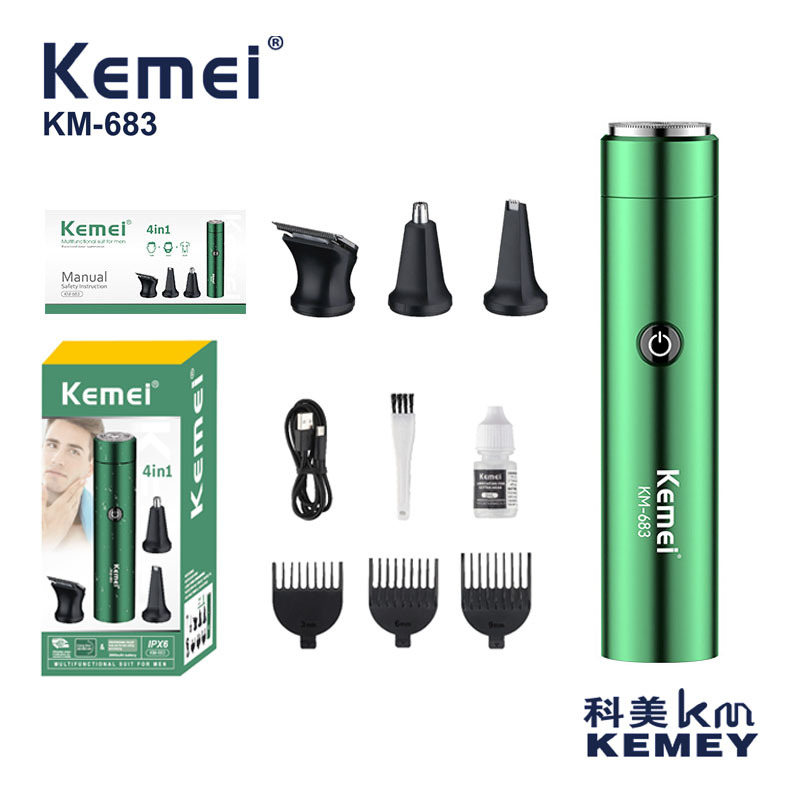 Электробритва Kemei KM-683 4-в-1 оптом из Китая