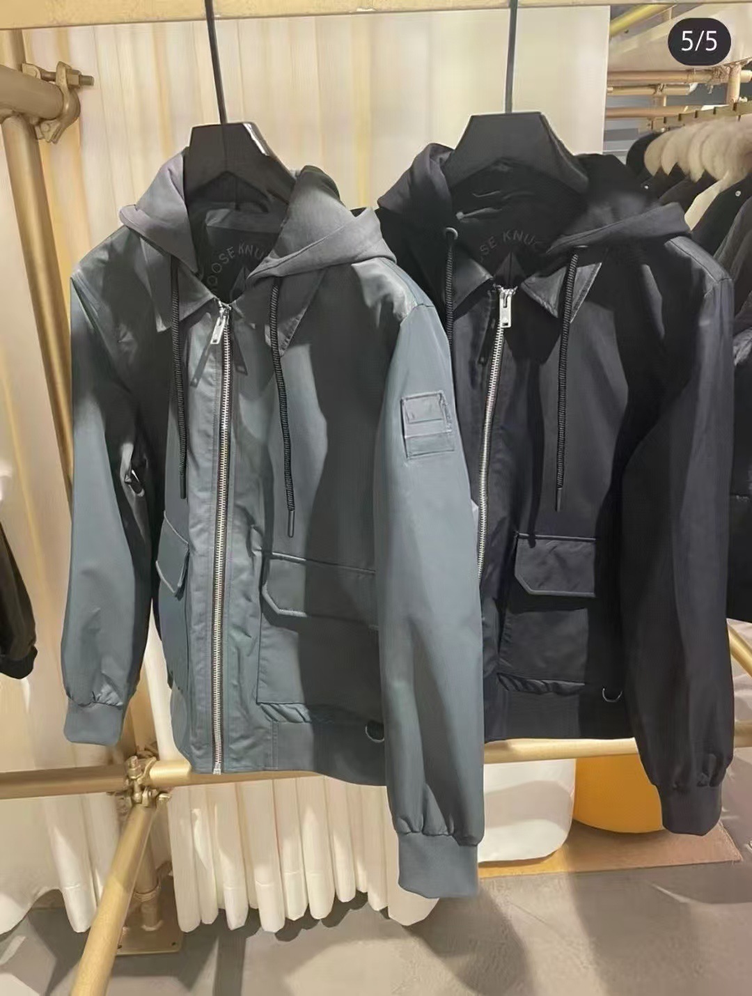 Мужская куртка-рубашка OXLEY BOMBER оптом из Китая