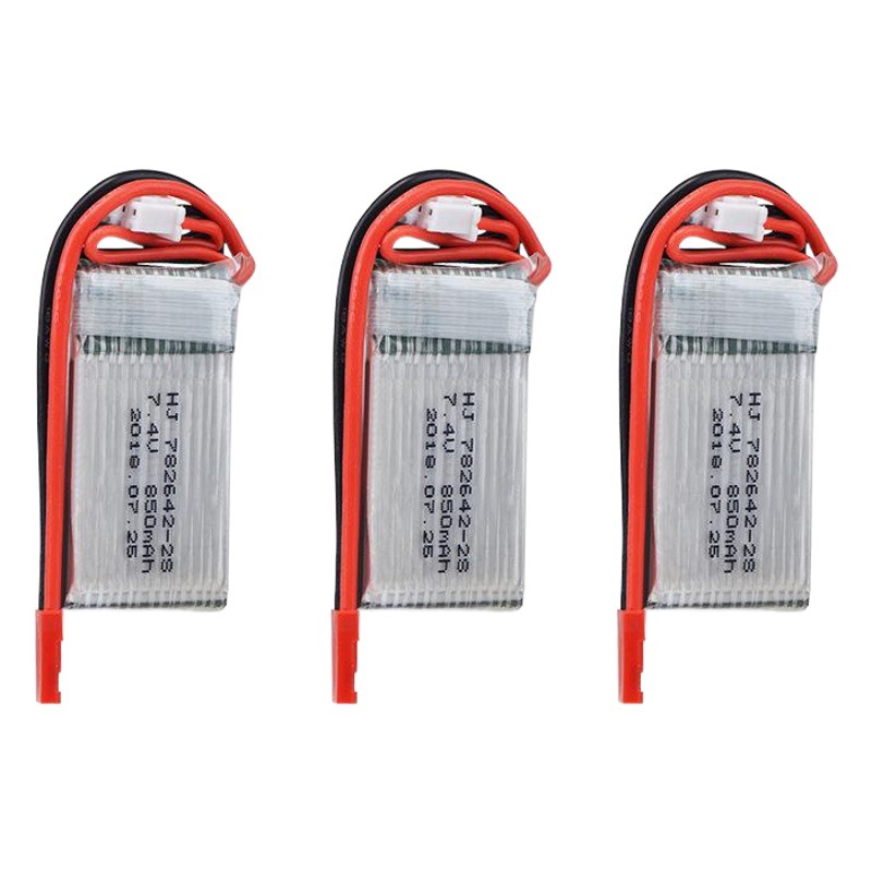 Литий-ионный аккумулятор 2S 7.4V 850mAh для моделей оптом из Китая