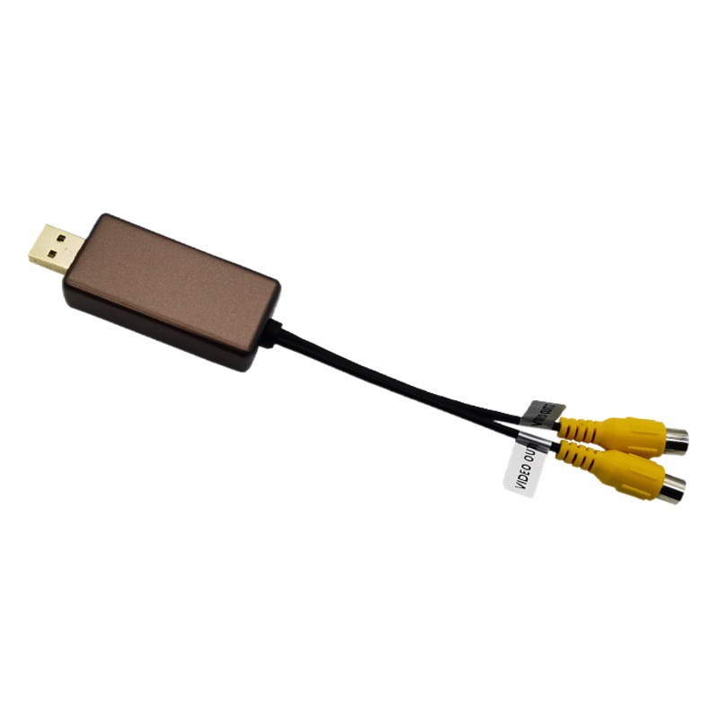 Автомобильный видеоконвертер USB в CVBS для подголовника оптом из Кита