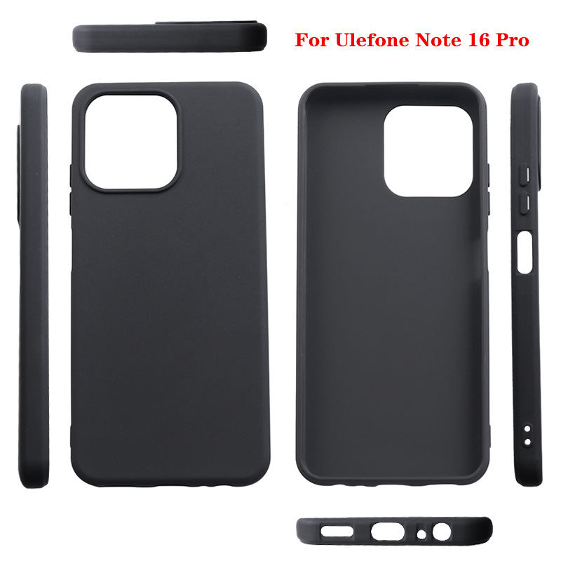 Чехол Ulefone Note 16 Pro матовый TPU — оптом из Китая