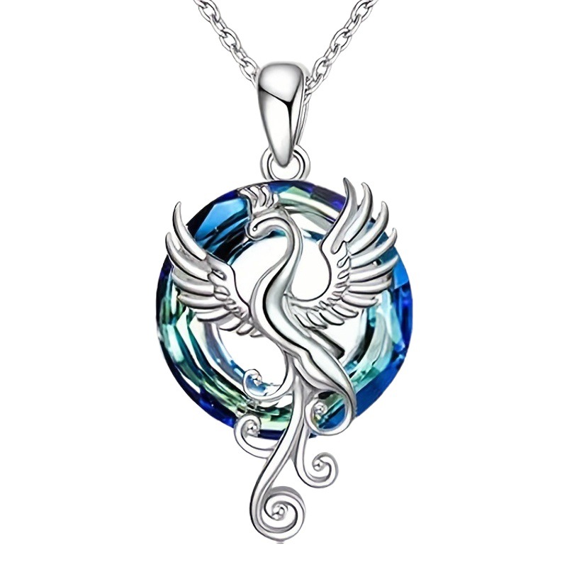 Ожерелье Firebird с хрусталем красочное, женское, оптом из Китая